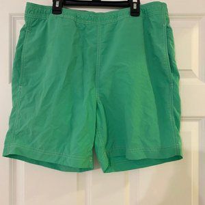 Chaps Green Swimming Shorts Sz M